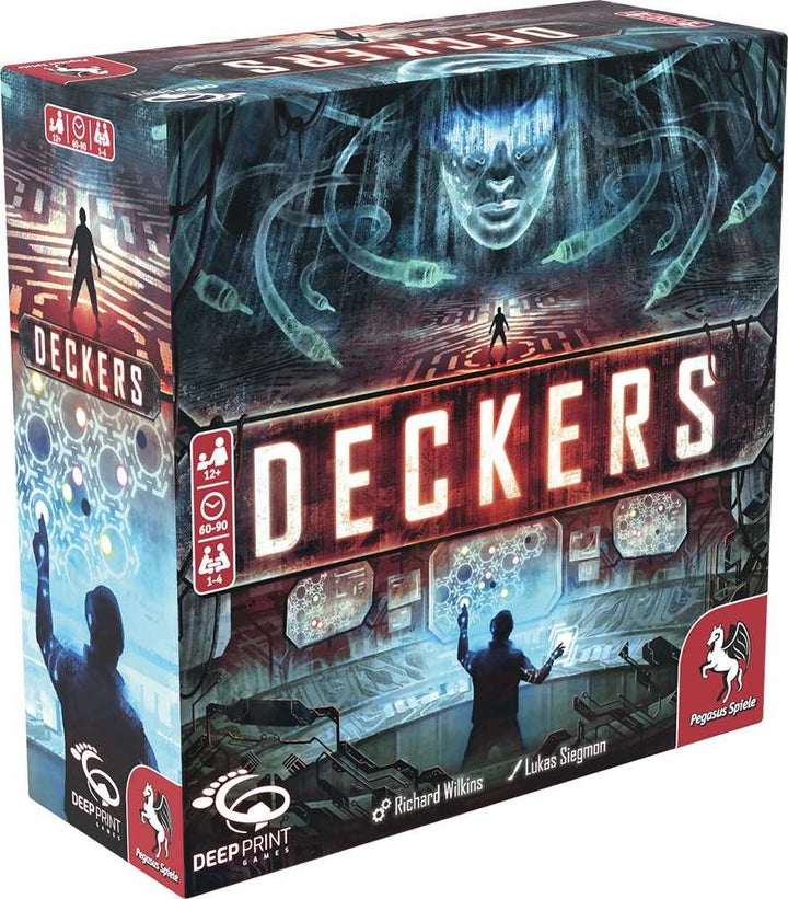 Deckers Cooperative Cyberpunk Deck Building Card Game