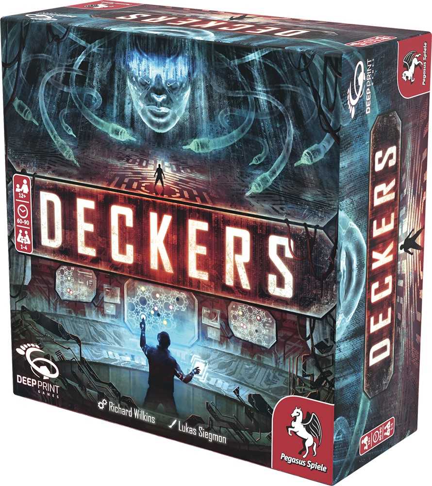 Deckers Cooperative Cyberpunk Deck Building Card Game