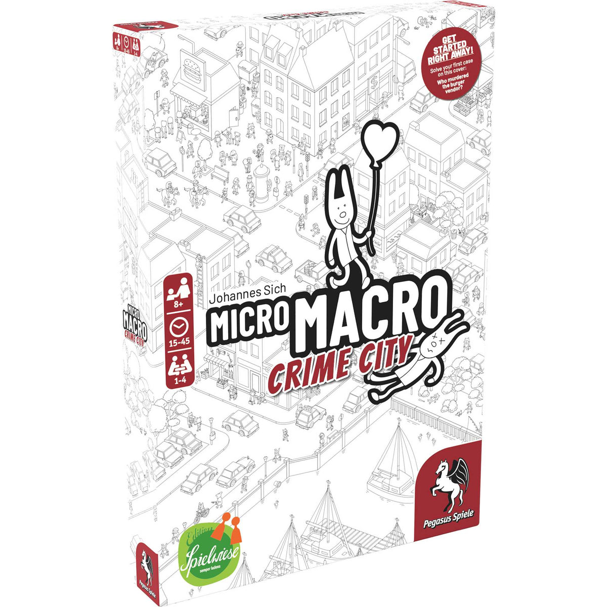 MicroMacro Crime City Board Game by Pegasus Press 1