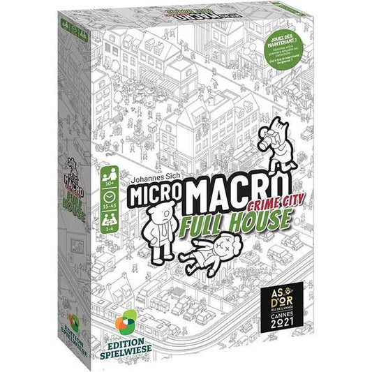 MicroMacro Crime City Full House Board Game by Pegasus Press 1