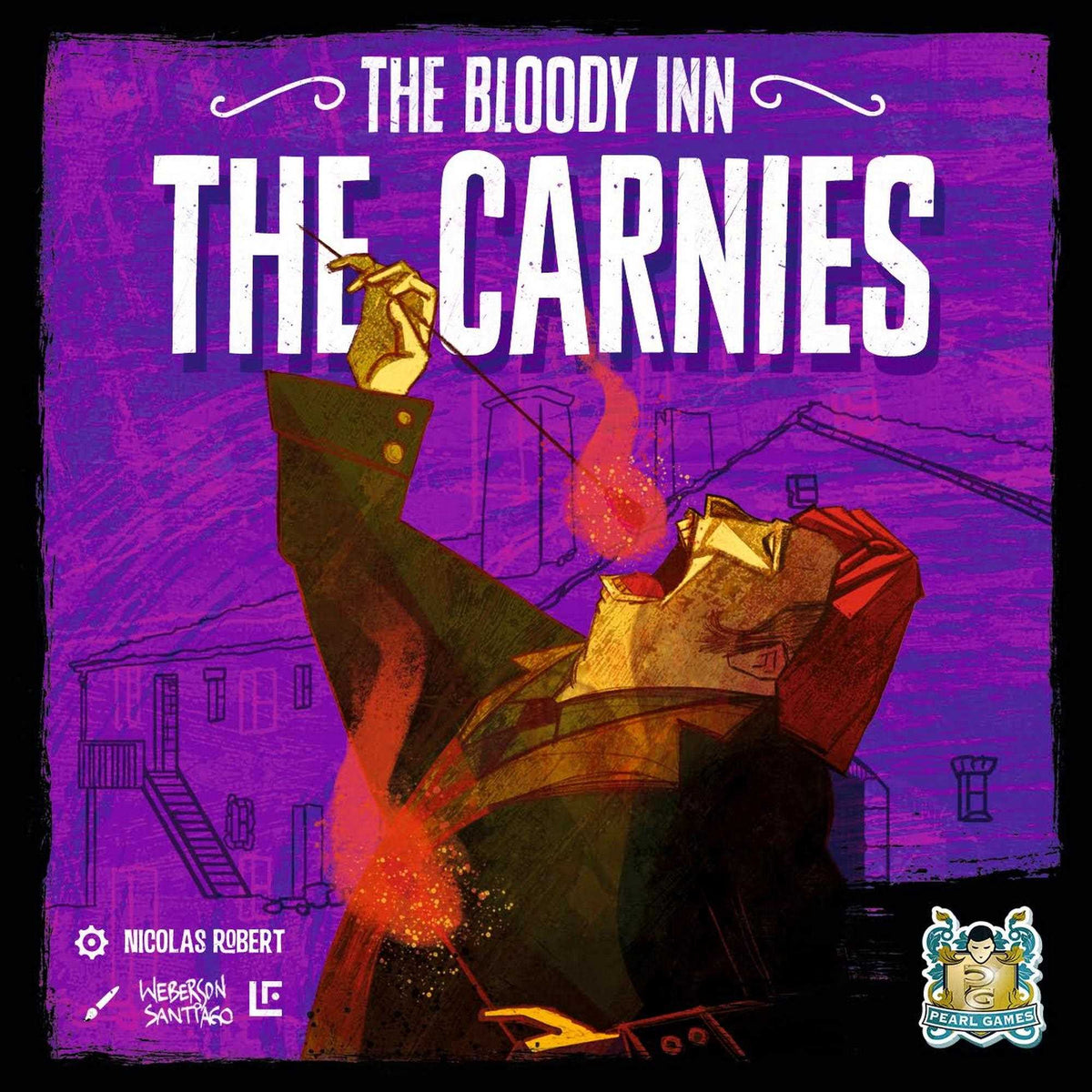 The Carnies the Bloody Inn Expansion Board Game by Pearl Games 1