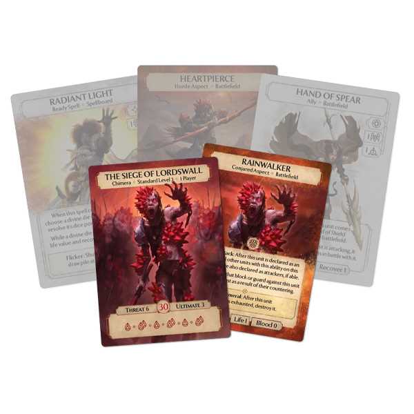 Ashes Reborn: Red Rains - The Siege of Lordswall - Phoenixborn & Chimera Expansion Decks 2