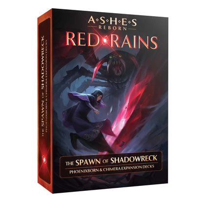 Ashes Reborn Red Rains the Spawn of Shadowreck Phoenixborn and Chimera Expansion Decks 1