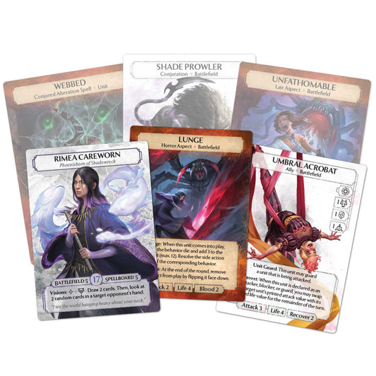 Ashes Reborn Red Rains the Spawn of Shadowreck Phoenixborn and Chimera Expansion Decks 2