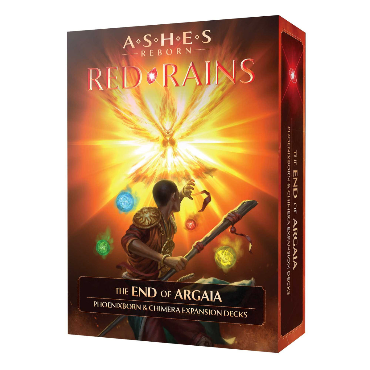 Ashes Reborn Red Rains The End Of Argaia Board Game by Plaid Hat 1