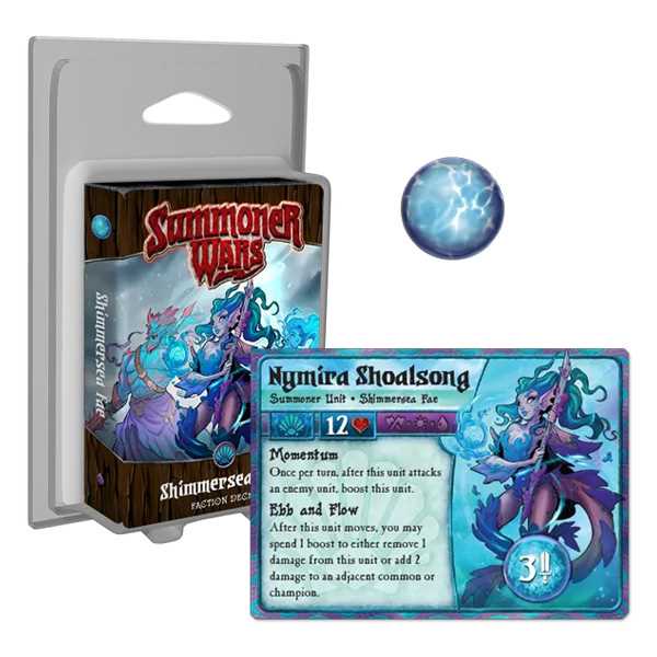 Summoner Wars Shimmersea Fae Faction Deck Board Game 2