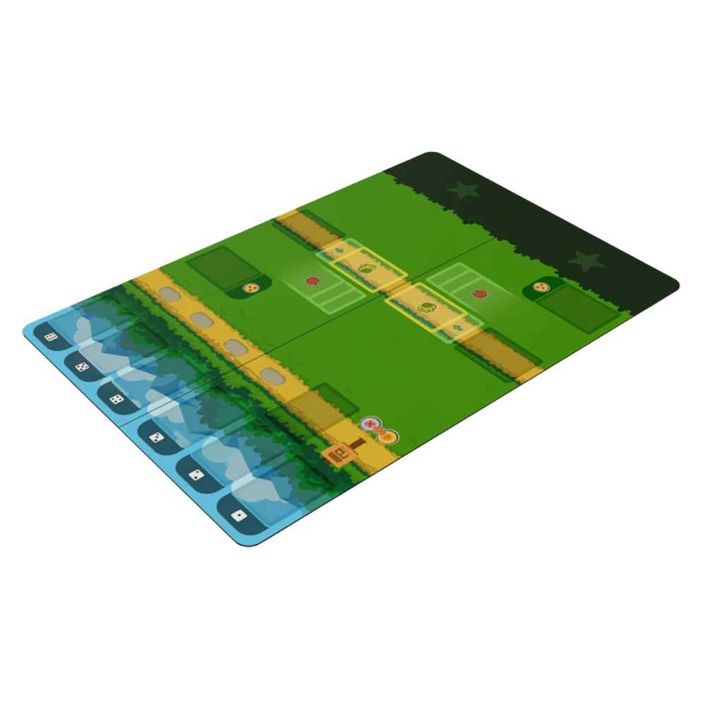 Super Auto Pets Card Battle Neoprene Play Mat Set Card Game Accessory