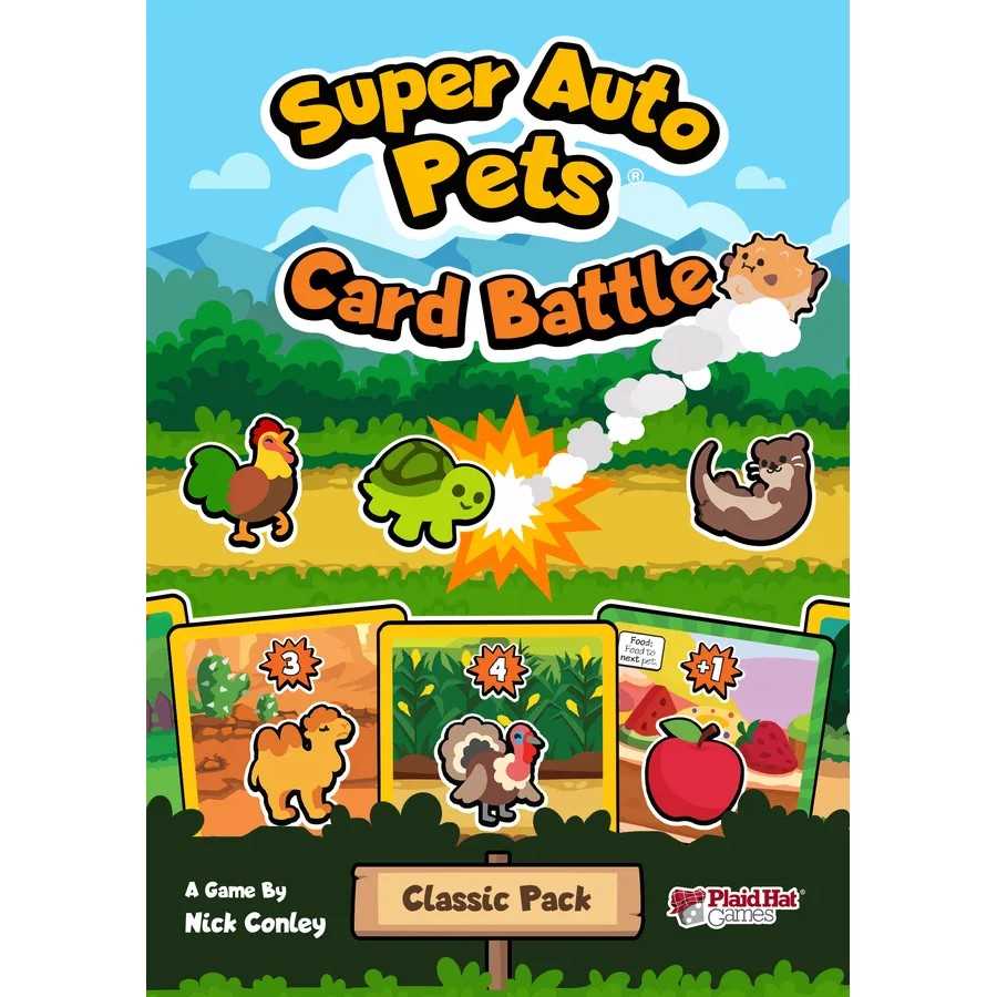 Super Auto Pets Card Battle The Classic Pack Card Game
