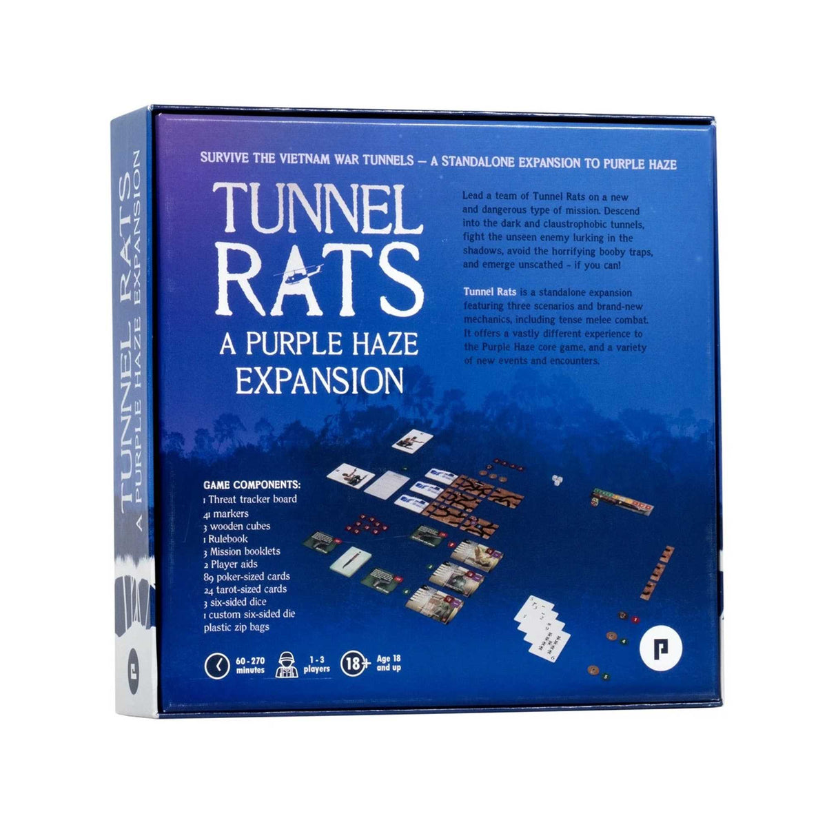 Purple Haze Tunnel Rats Board Game by Phalanx 2