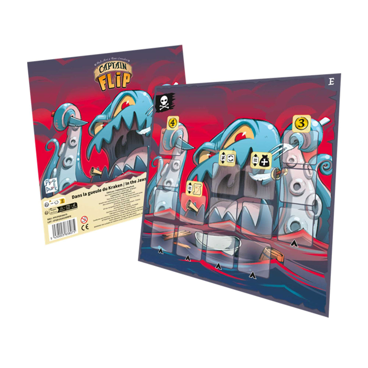 In the Jaws of the Kraken: Captain Flip expansion 1