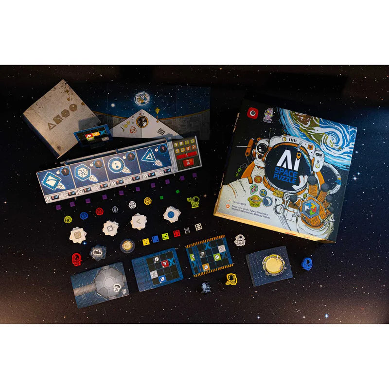 AI Space Puzzle Board Game