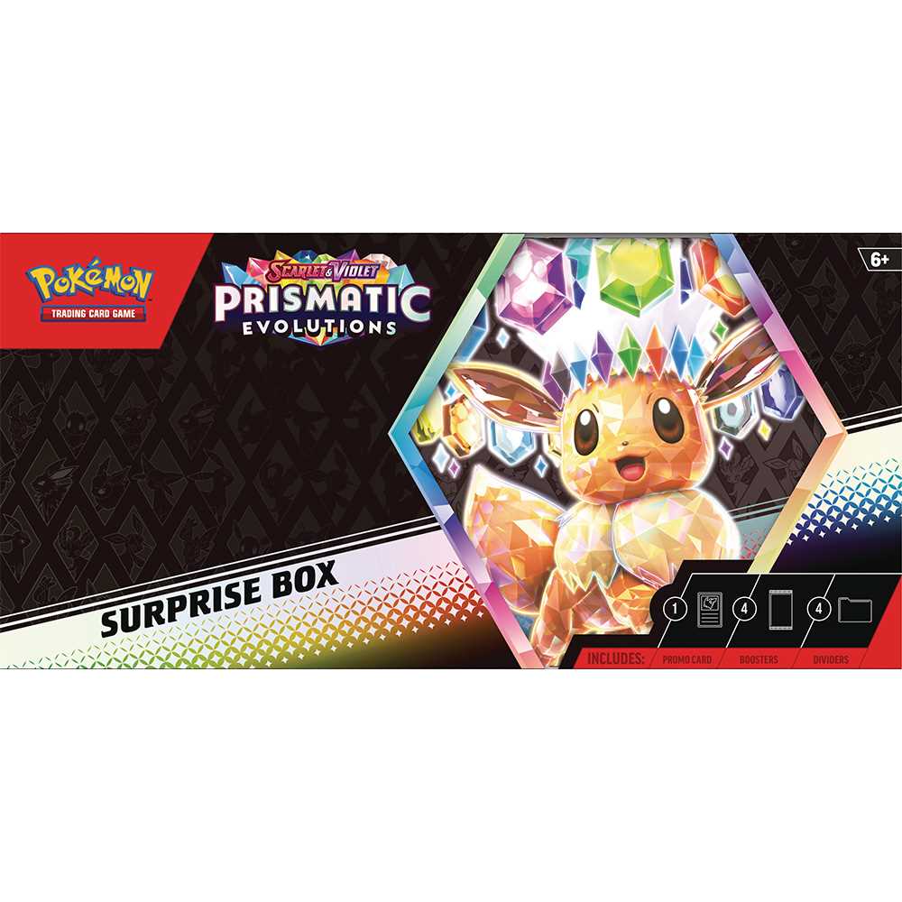 Pokémon TCG: Scarlet & Violet 8.5 - Prismatic Evolutions – Surprise Box Collection 1