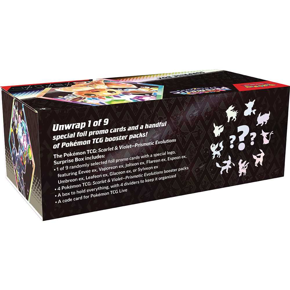Pokémon TCG: Scarlet & Violet 8.5 - Prismatic Evolutions – Surprise Box Collection 4