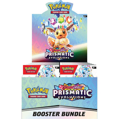 TCG Scarlet and Violet 8 5 Prismatic Evolutions Booster Bundle CDU 1