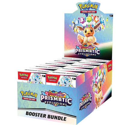 TCG Scarlet and Violet 8 5 Prismatic Evolutions Booster Bundle CDU 3