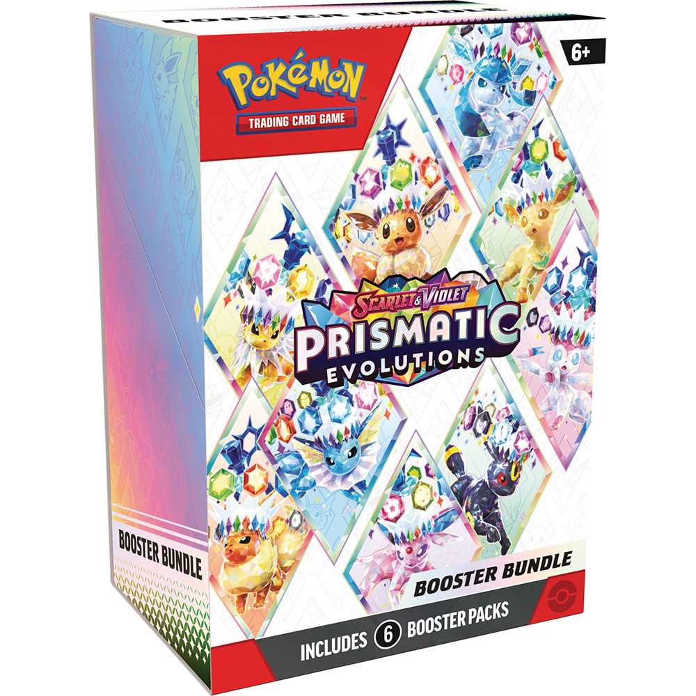TCG Scarlet and Violet 8 5 Prismatic Evolutions Booster Bundle CDU 4