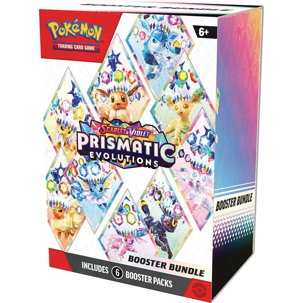 TCG Scarlet and Violet 8 5 Prismatic Evolutions Booster Bundle CDU 5