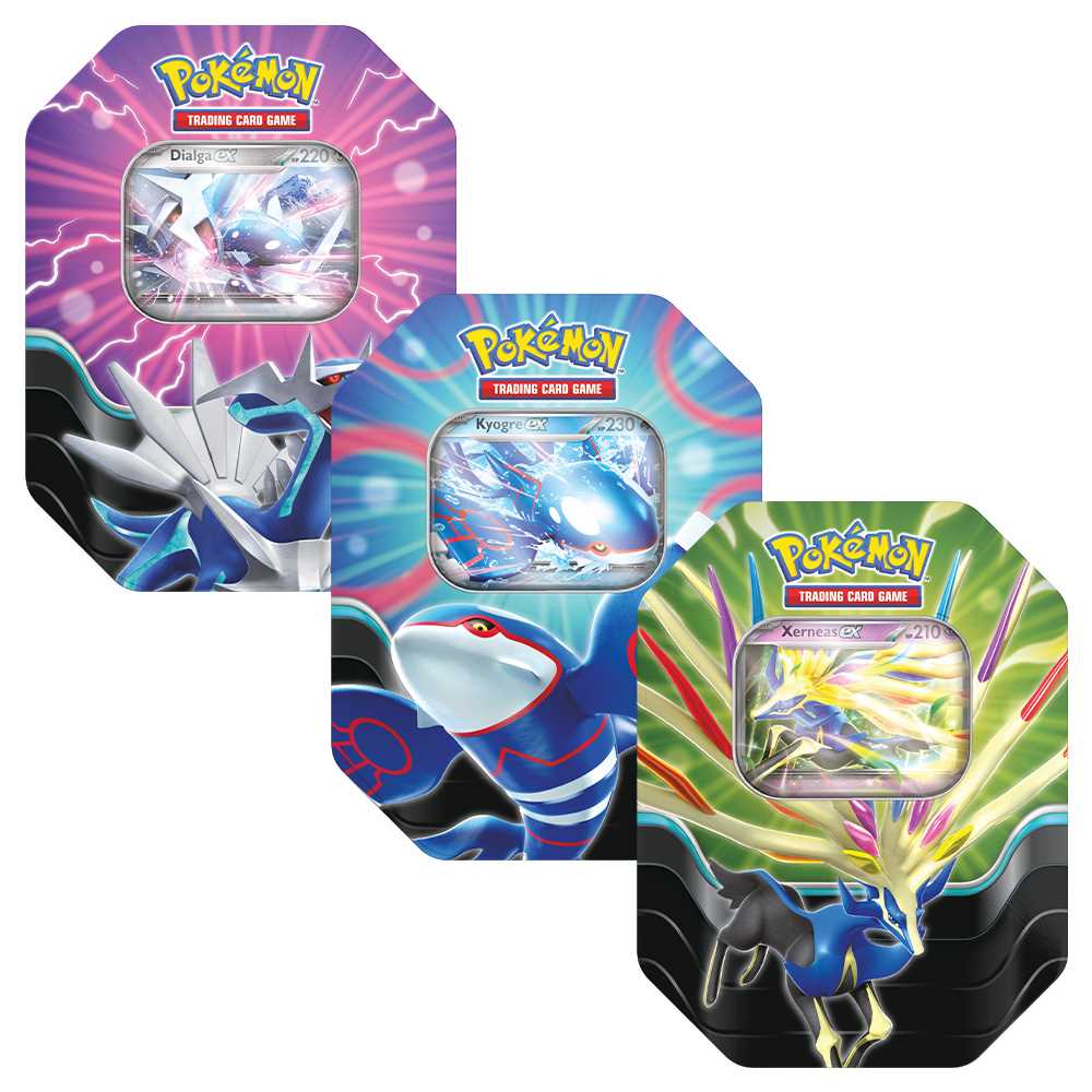 Pokémon TCG: Azure Legends Tin Assorted Display 1