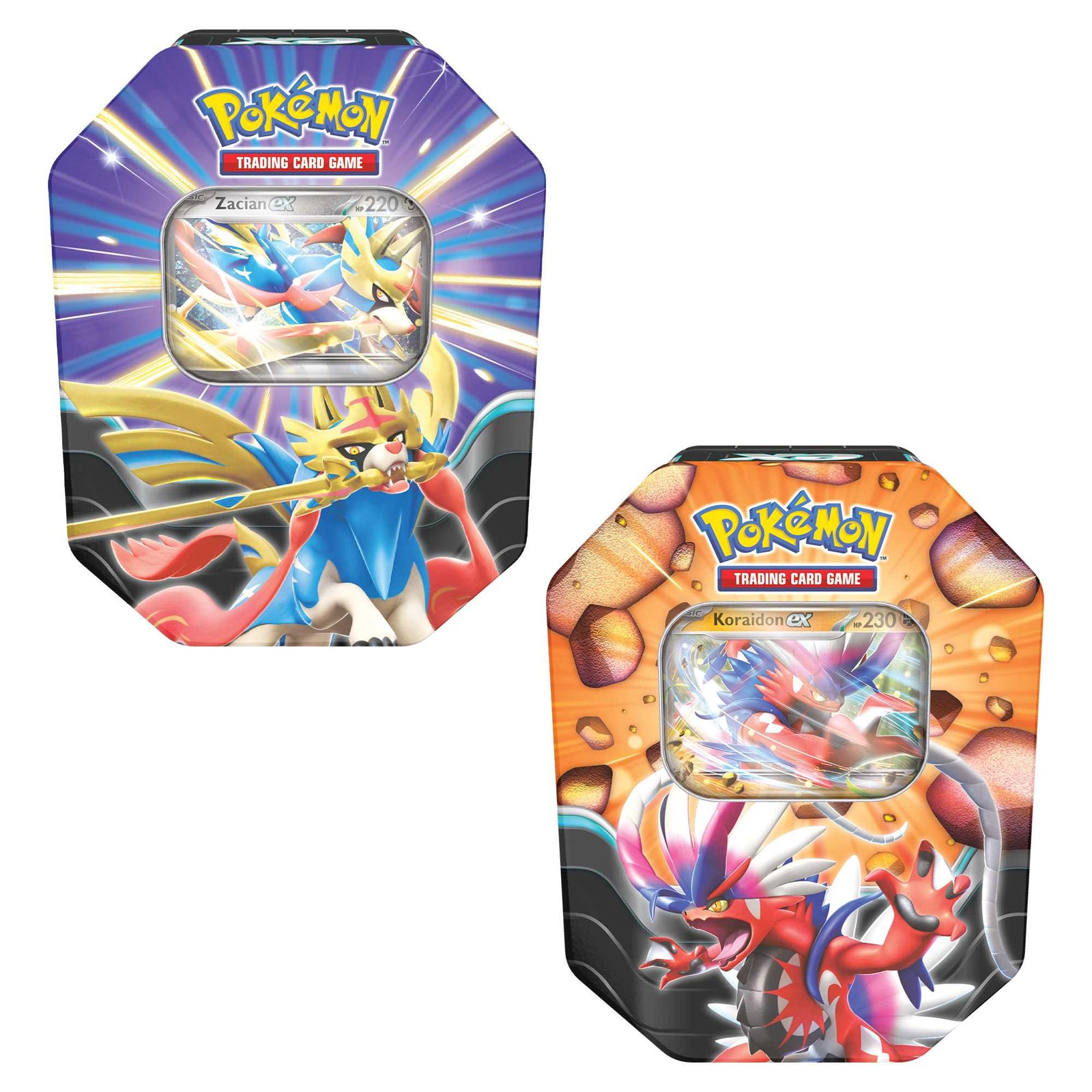 TCG Slashing Legends Ex Tin Assortment Trading Card Game 1