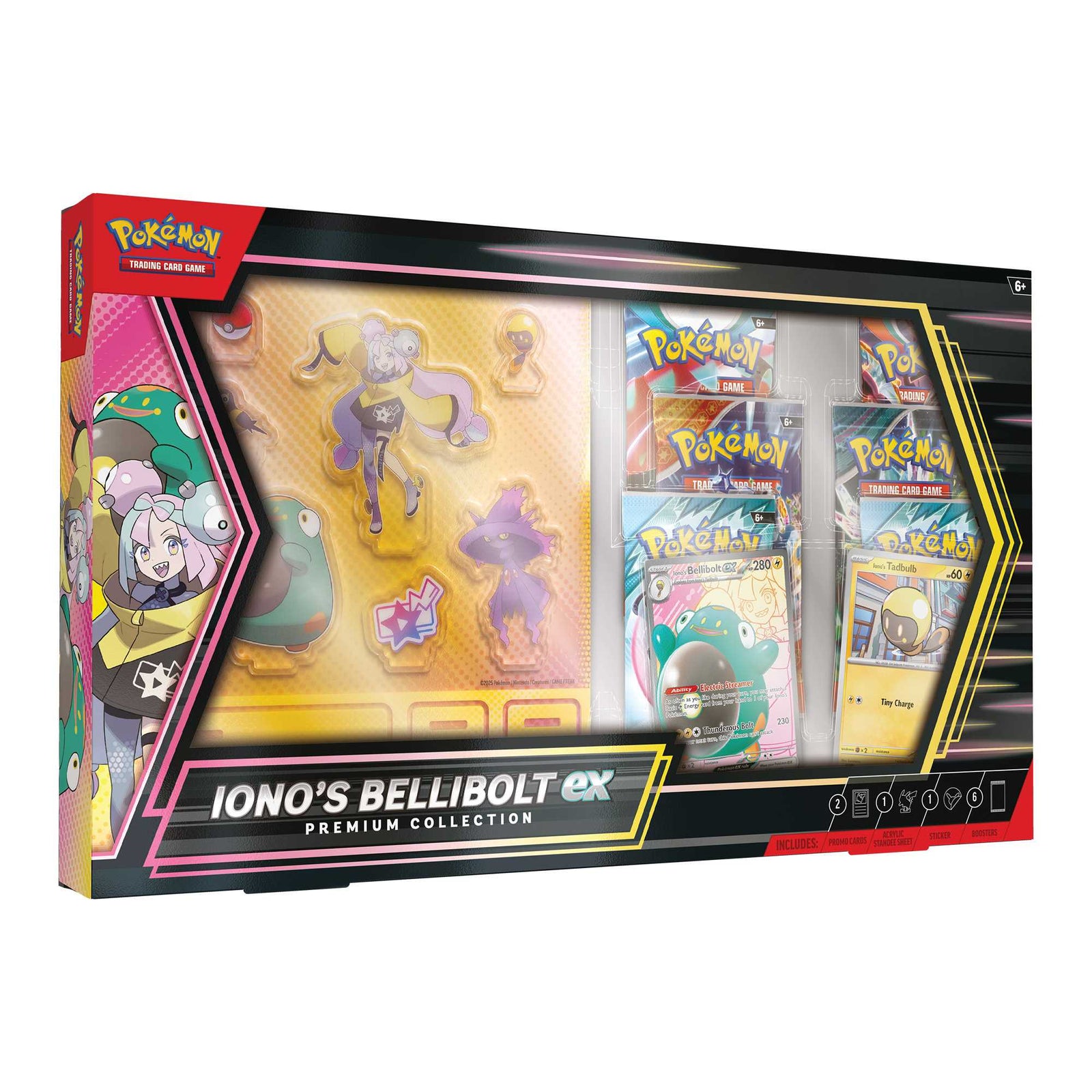Pokémon TCG: Iono’s Bellibolt ex Premium Collection 1