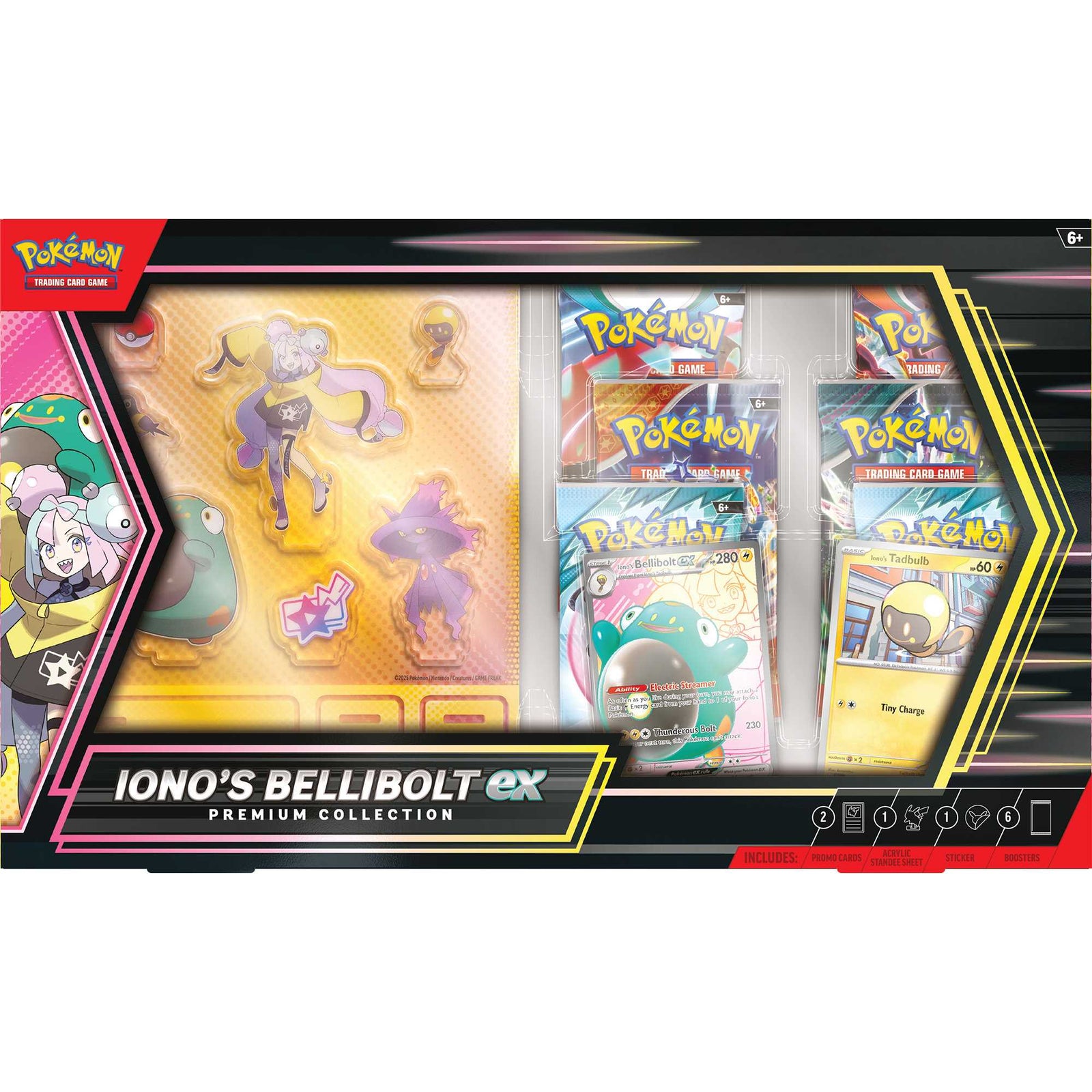 Pokémon TCG: Iono’s Bellibolt ex Premium Collection 2