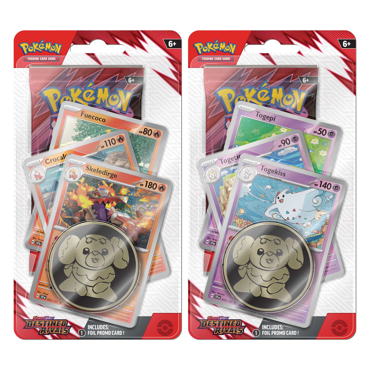 TCG Scarlet and Violet 10 Destined Rivals Premium Checklane CDU 1