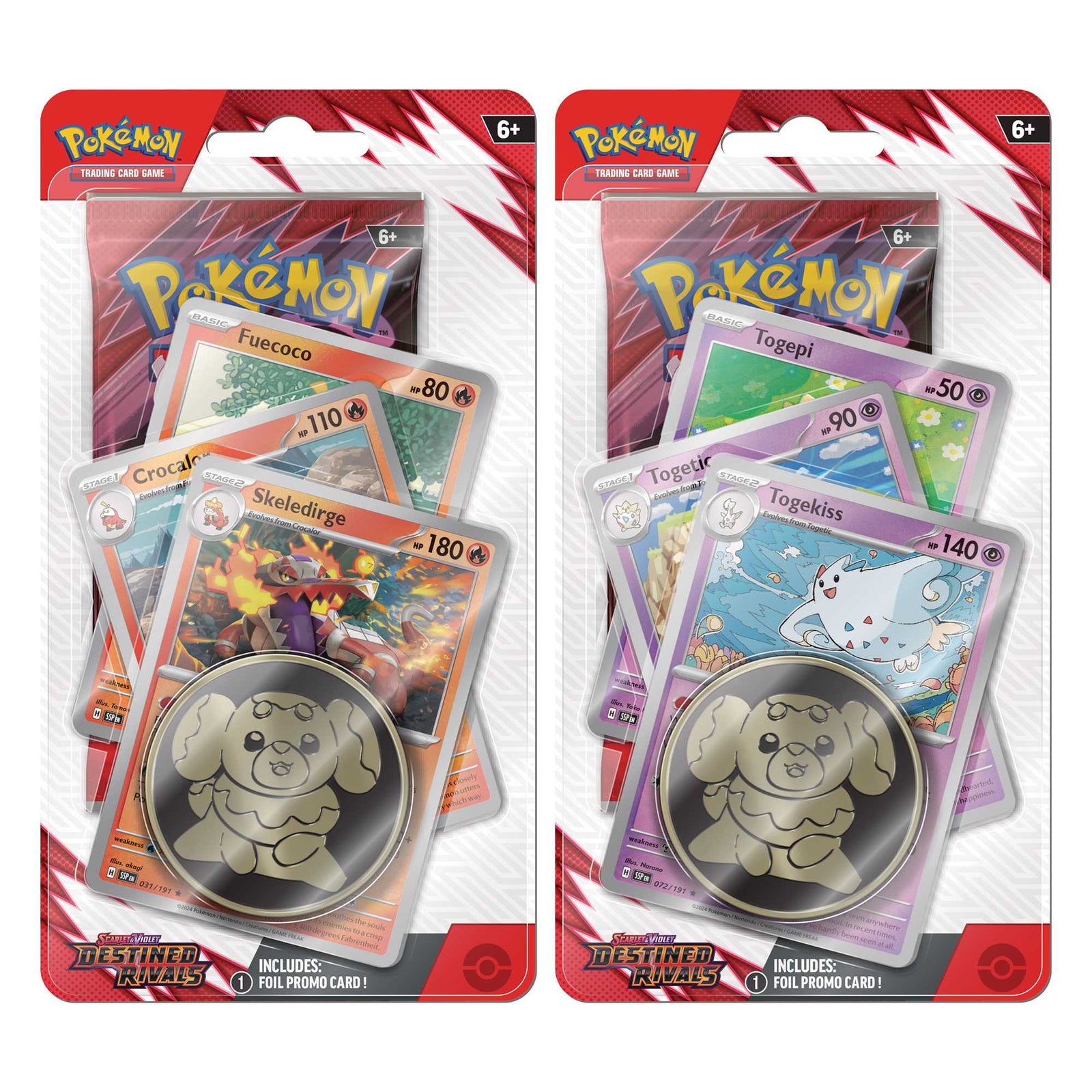 TCG Scarlet and Violet 10 Destined Rivals Premium Checklane CDU 1