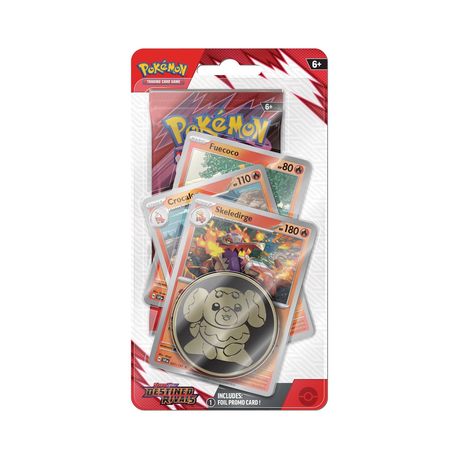 TCG Scarlet and Violet 10 Destined Rivals Premium Checklane CDU 2