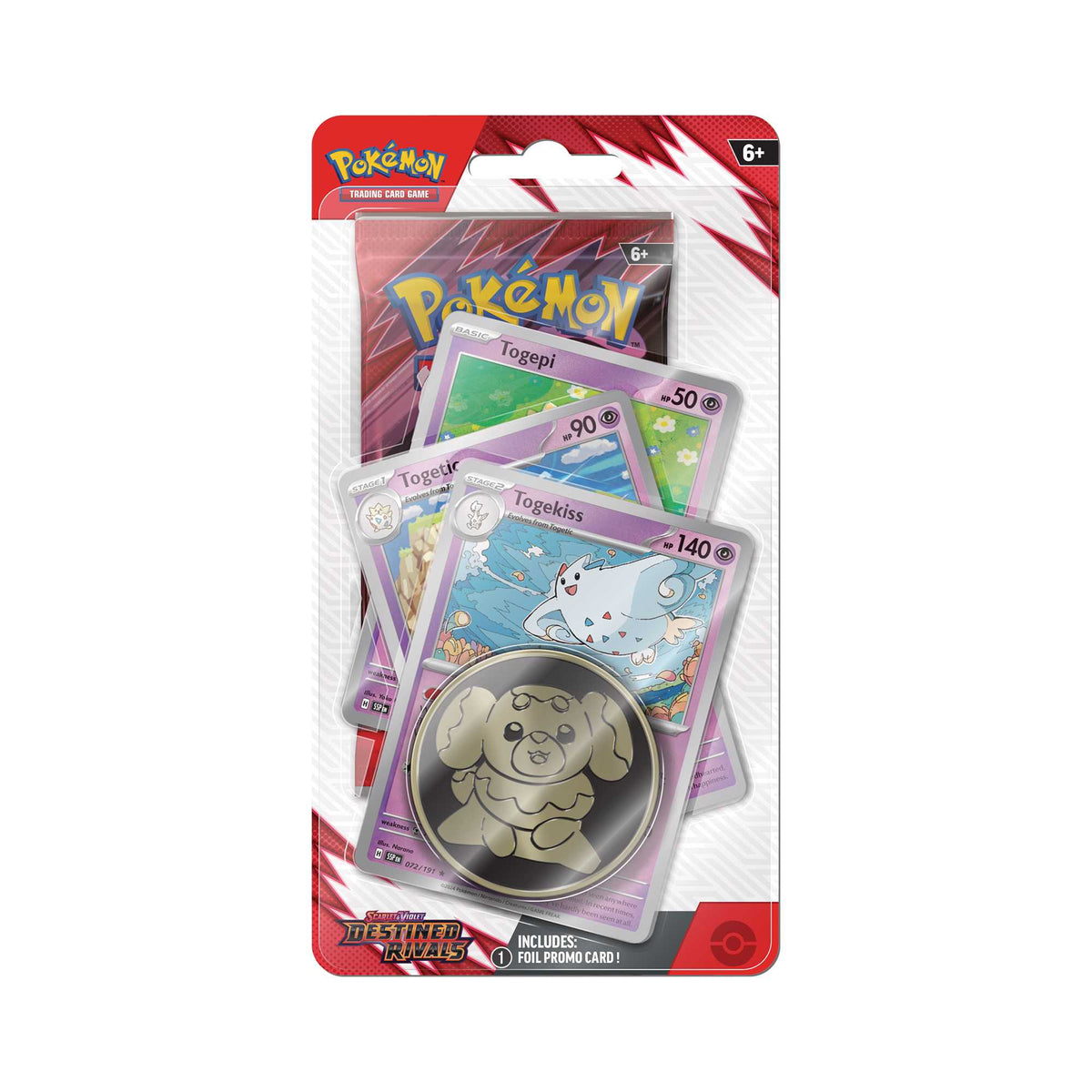 TCG Scarlet and Violet 10 Destined Rivals Premium Checklane CDU 3
