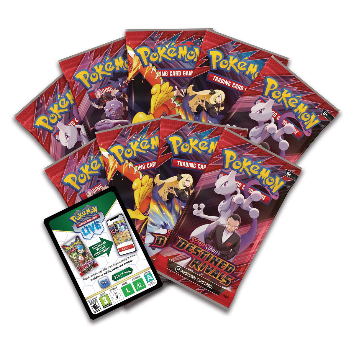 Pokémon TCG: Scarlet & Violet 10 - Destined Rivals - Elite Trainer Box 3