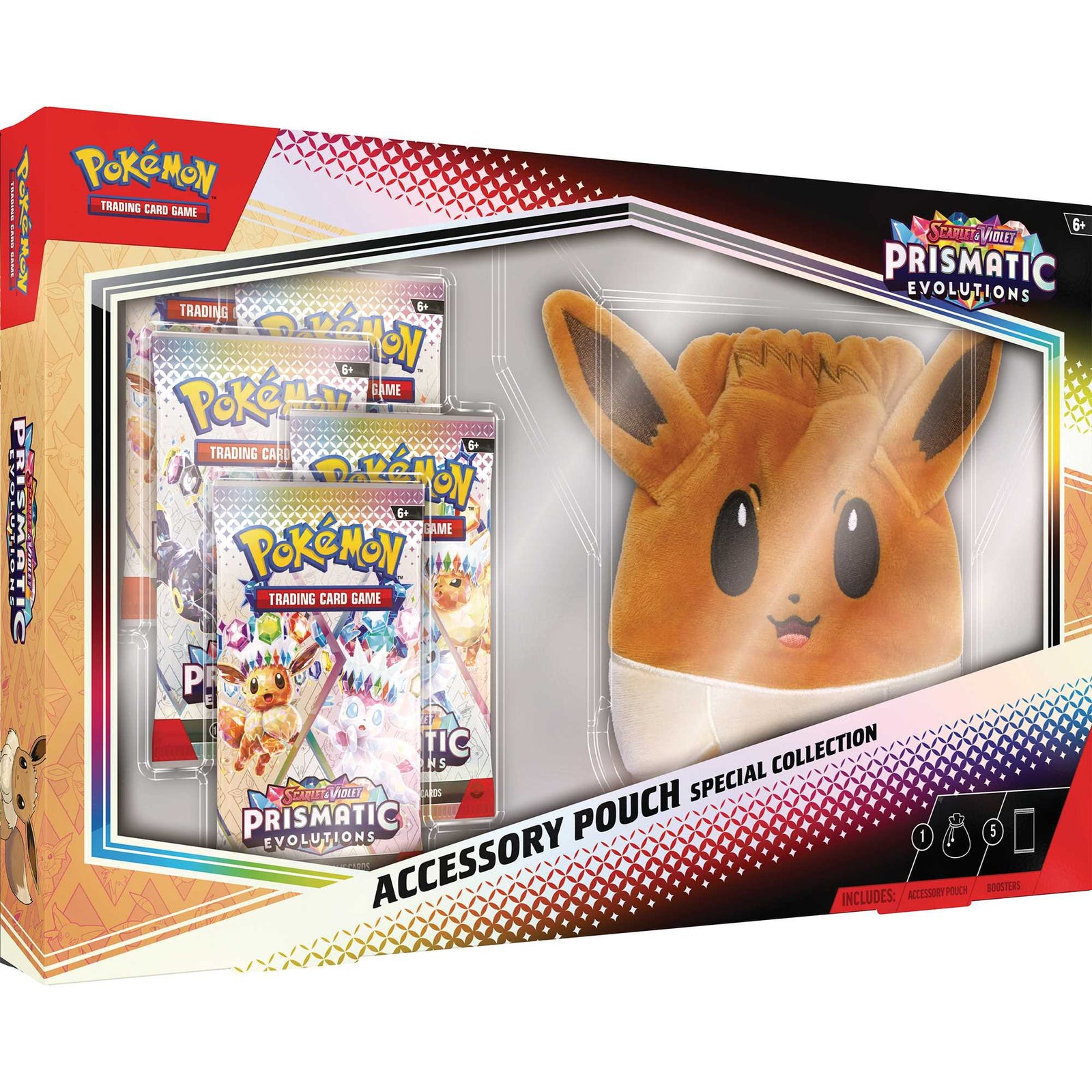 Pokémon TCG: Scarlet & Violet 8.5 – Prismatic Evolutions - Accessory Pouch Special Collection 1