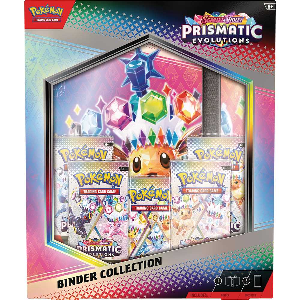 Pokémon TCG: Scarlet & Violet 8.5 - Prismatic Evolutions - Binder Collection 1