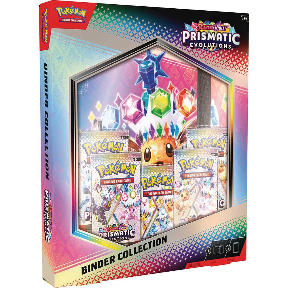 Pokémon TCG: Scarlet & Violet 8.5 - Prismatic Evolutions - Binder Collection 2