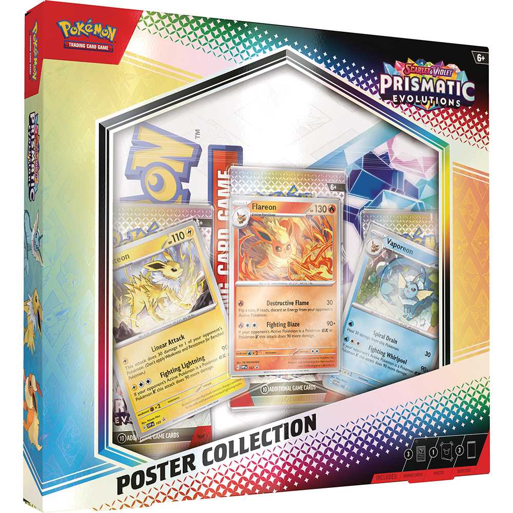 TCG Scarlet and Violet 8 5 Prismatic Evolutions Poster Collection 2