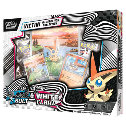 Pokémon TCG: Scarlet & Violet 10.5 - Black Bolt & White Flare Unova Victini Illustration Collection 2