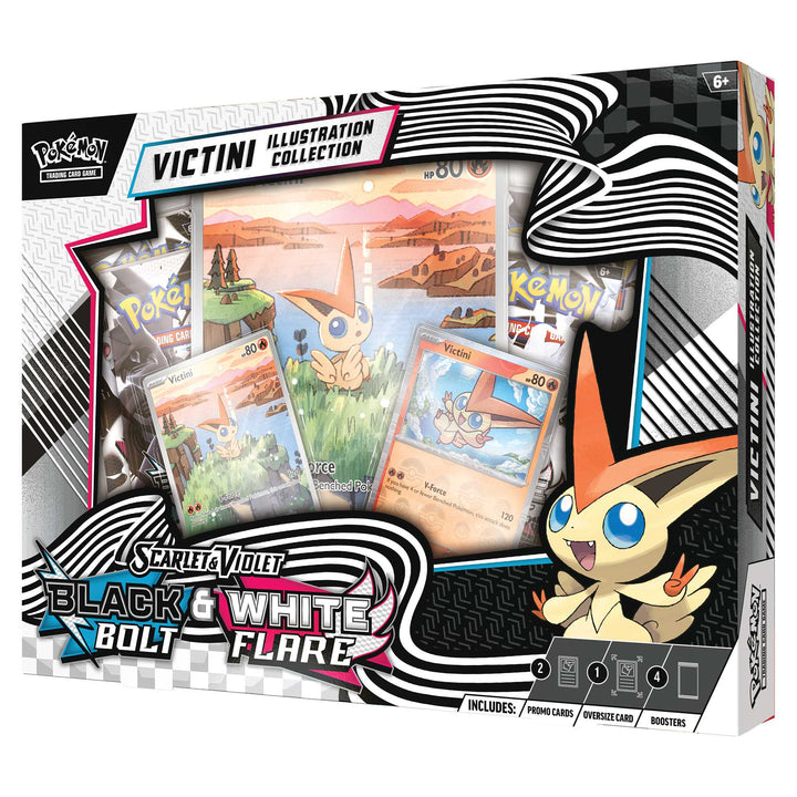 Pokémon TCG: Scarlet & Violet 10.5 - Black Bolt & White Flare Unova Victini Illustration Collection 2