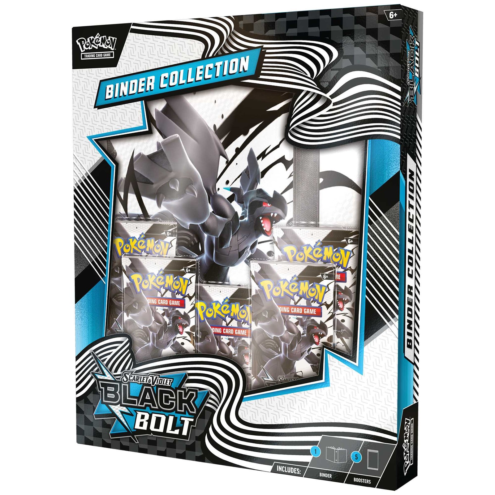 Pokémon TCG: Scarlet & Violet 10.5 - Black Bolt - Binder Collection Zekrom 2