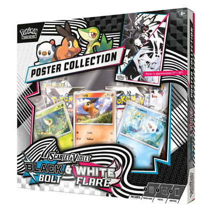 Pokémon TCG: Black Bolt & White Flare Unova Poster Collection 2