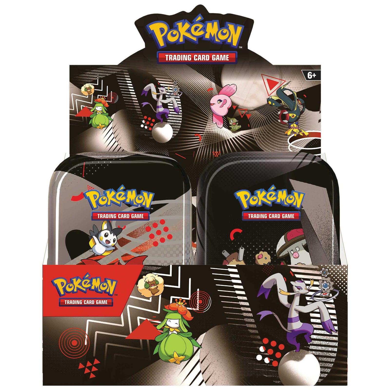 Pokémon TCG: Scarlet & Violet 10.5 - Black Bolt & White Flare - Unova Mini Tin - Assorted Display 1