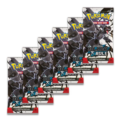 Pokémon TCG: Scarlet & Violet 10.5 - Black Bolt - Booster Bundle 6 Pack 3
