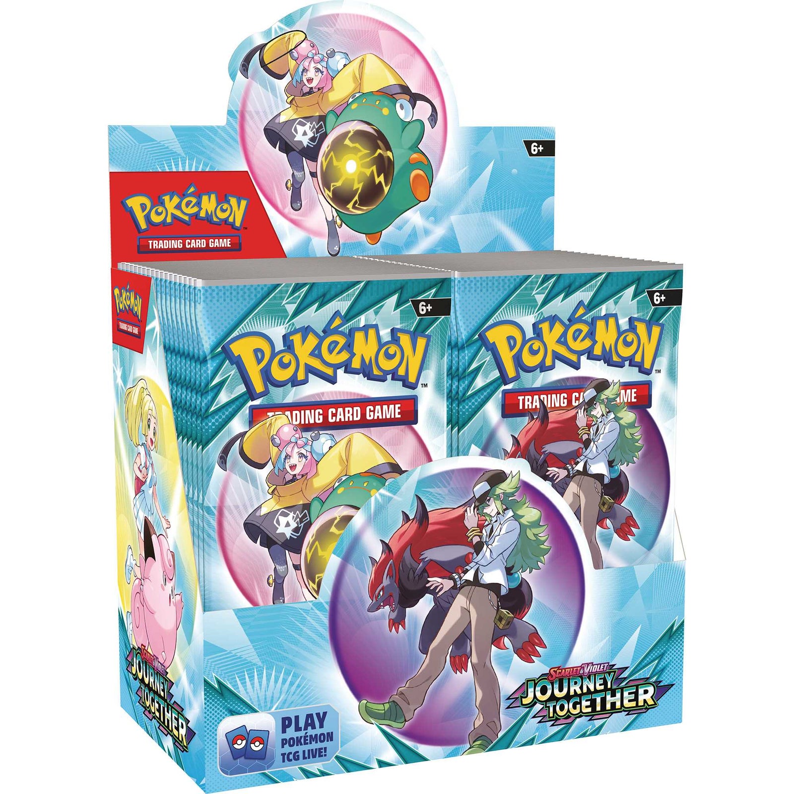 TCG Scarlet and Violet 9 Journey Together Booster CDU 1