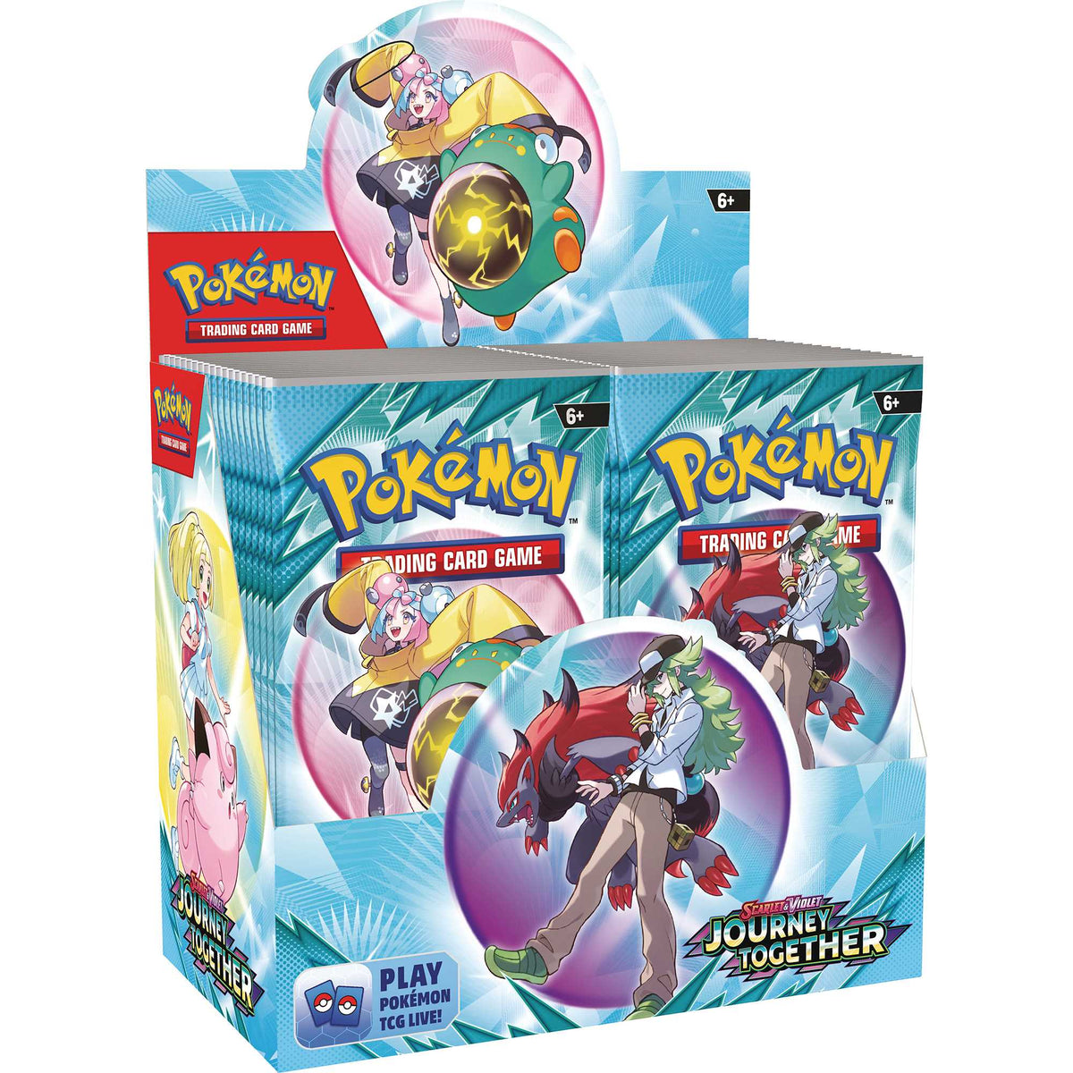 TCG Scarlet and Violet 9 Journey Together Booster CDU 1