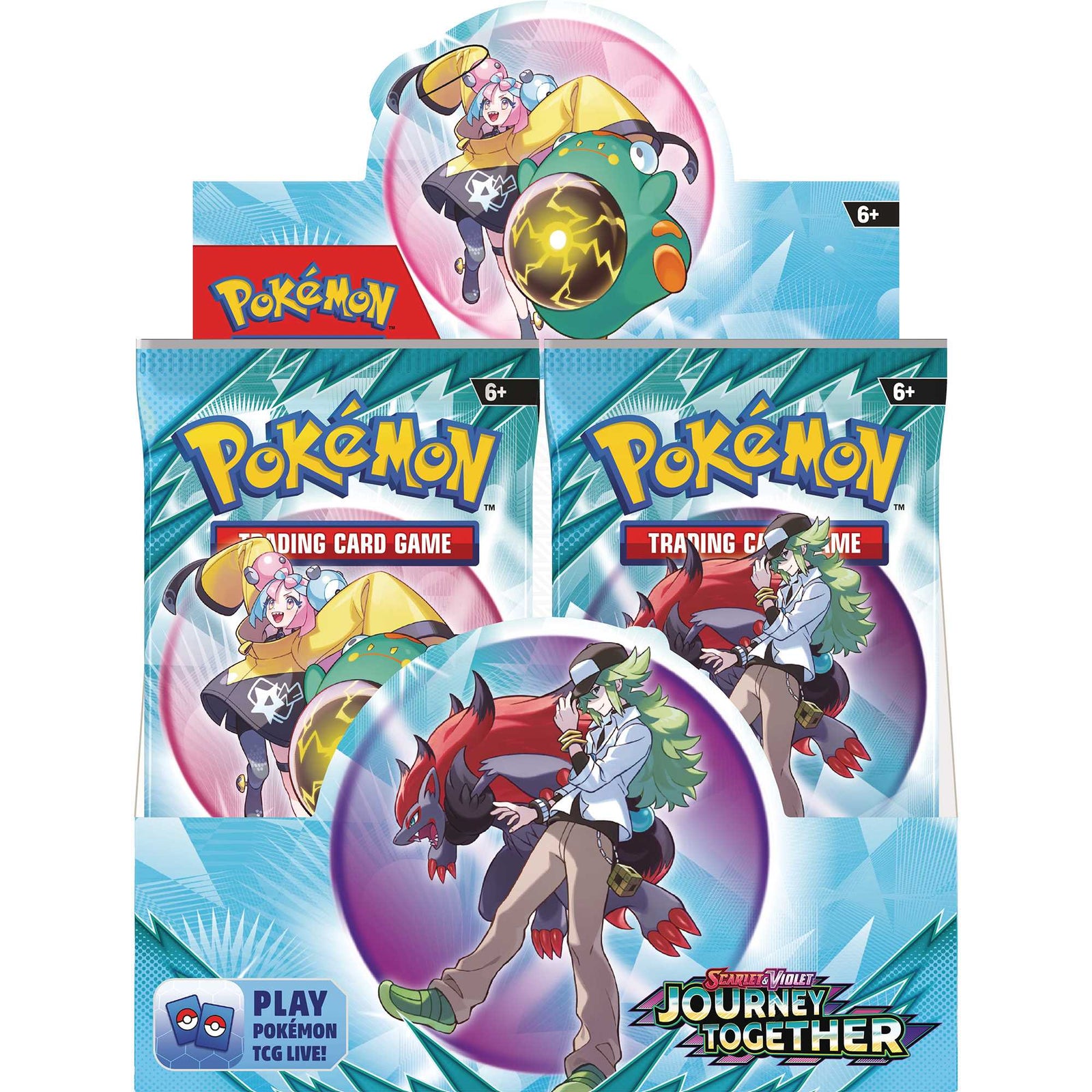 TCG Scarlet and Violet 9 Journey Together Booster CDU 2