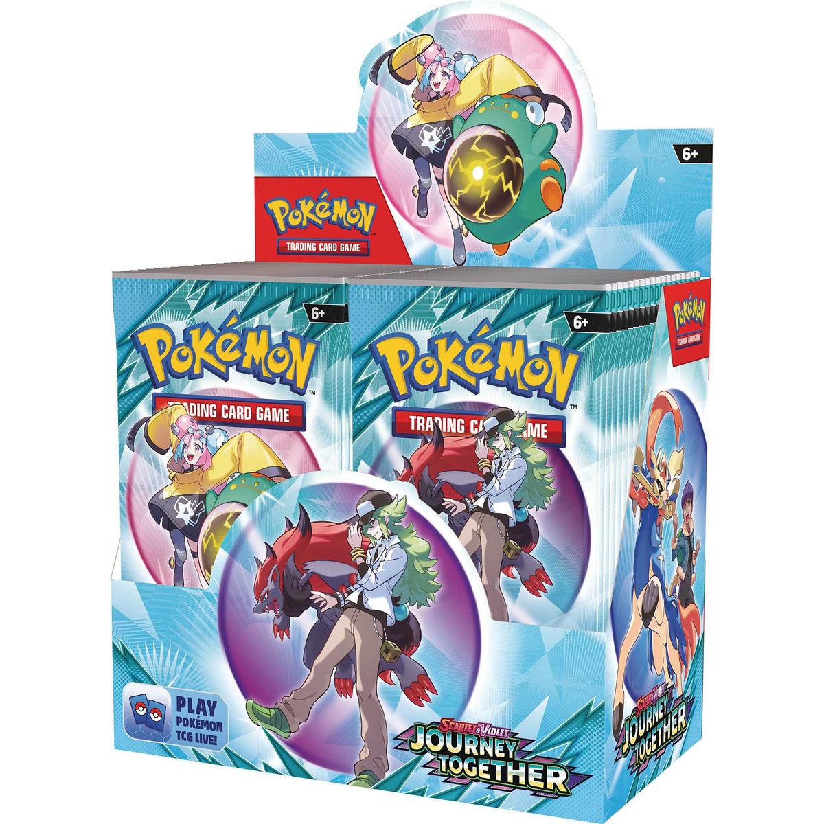 TCG Scarlet and Violet 9 Journey Together Booster CDU 3