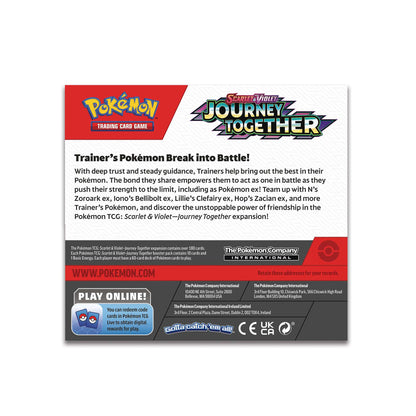 TCG Scarlet and Violet 9 Journey Together Booster CDU 5