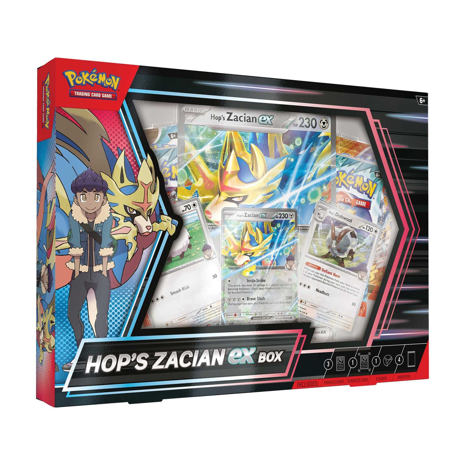 Pokemon TCG: Hop's Zacian ex Box 1