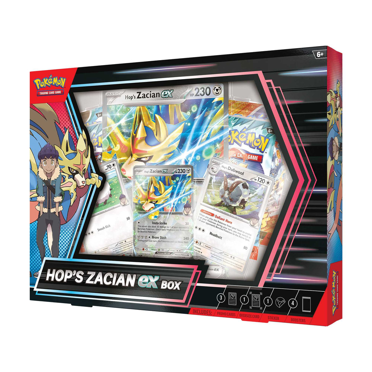 Pokemon TCG: Hop's Zacian ex Box 3