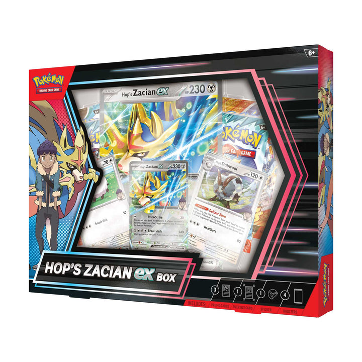 Pokemon TCG: Hop's Zacian ex Box 3