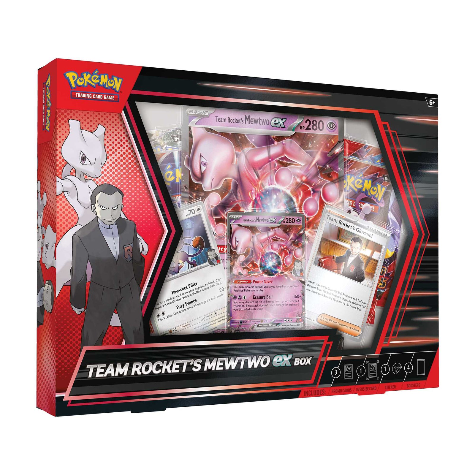 TCG Team Rockets Mewtwo Ex Box Trading Card Game 1