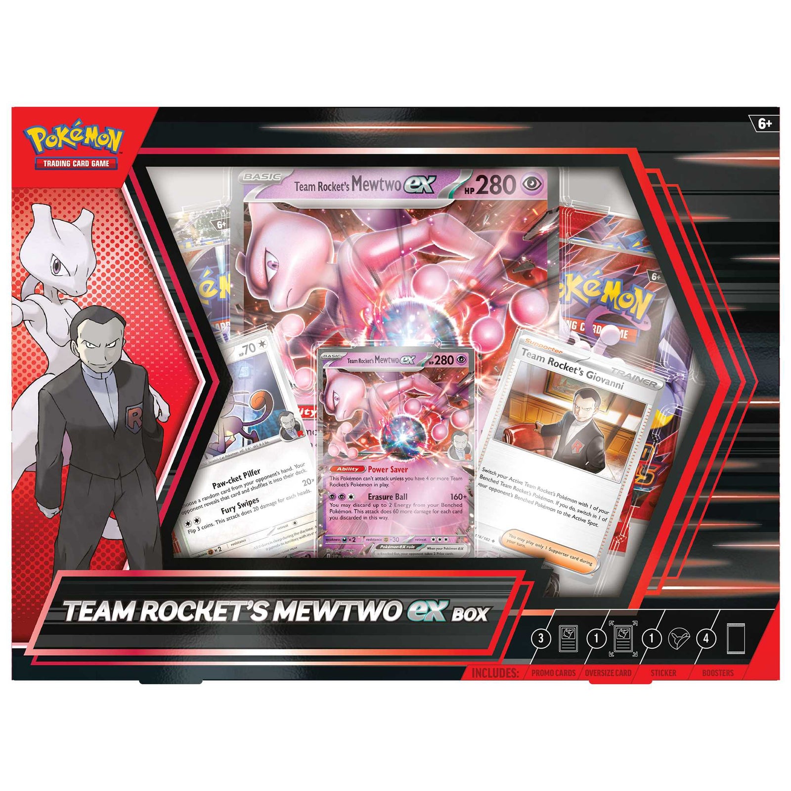 TCG Team Rockets Mewtwo Ex Box Trading Card Game 2